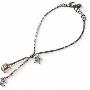 CHANEL Gold Logo Bracelet